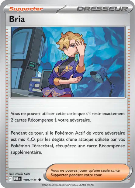 Bria 100/131 – Reverse – Série Évolutions Prismatiques – Mint