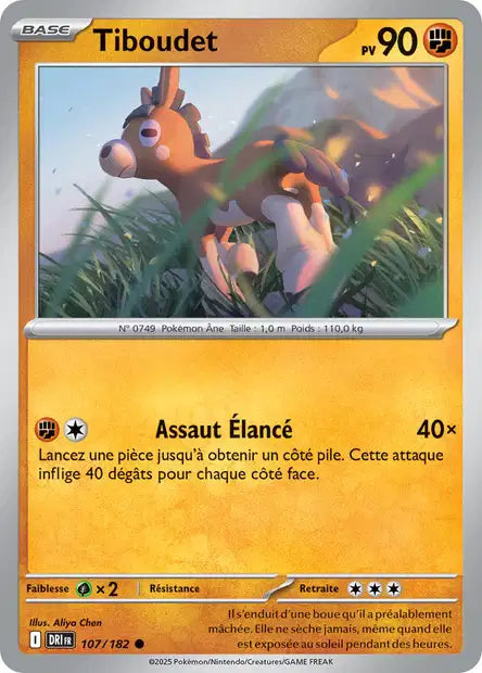 Tiboudet 107/182 – Reverse – Série Rivalités Destinées – Mint