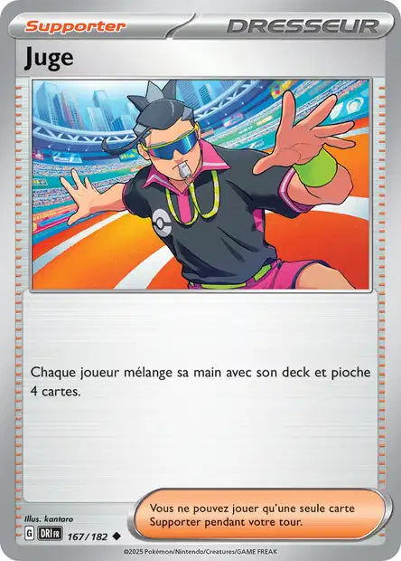 Juge 167/182 – Reverse – Série Rivalités Destinées – Mint