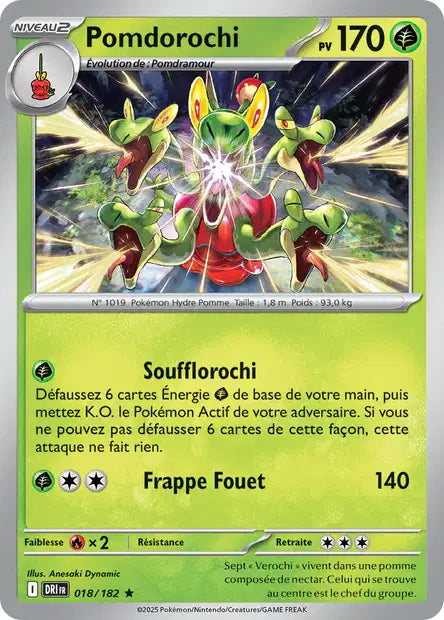 Pomdorochi 18/182 – Reverse – Série Rivalités Destinées – Mint