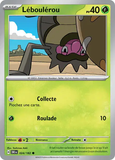 Léboulérou 24/182 – Reverse – Série Rivalités Destinées – Mint