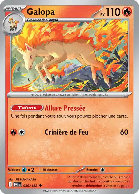 Galopa 30/182 – Reverse – Série Rivalités Destinées – Mint