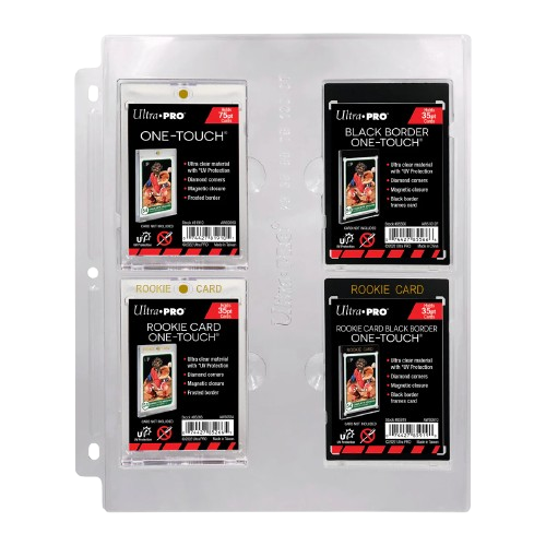 Ultra Pro Page per One Touch – Foglio raccoglitore per custodie magnetiche (formato standard TCG)