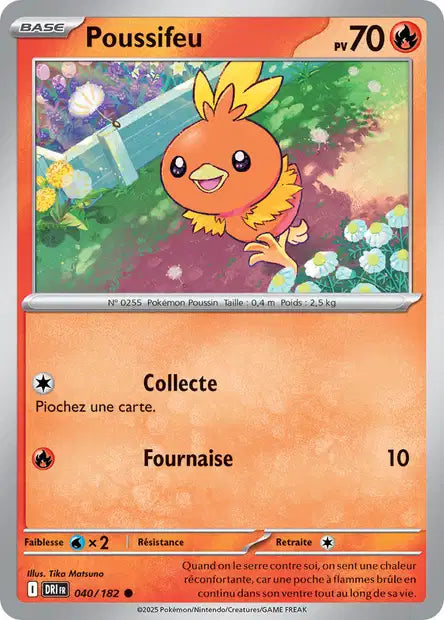 Poussifeu 40/182 – Reverse – Série Rivalités Destinées – Mint