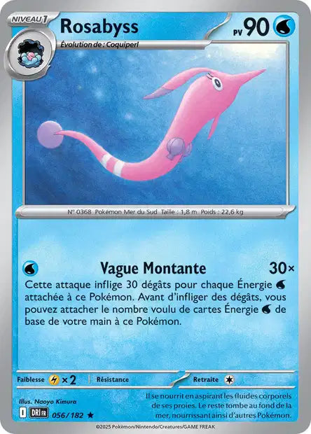 Rosabyss 56/182 – Reverse – Série Rivalités Destinées – Mint