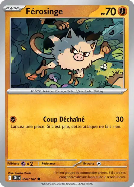 Férosinge 90/182 – Reverse – Série Rivalités Destinées – Mint