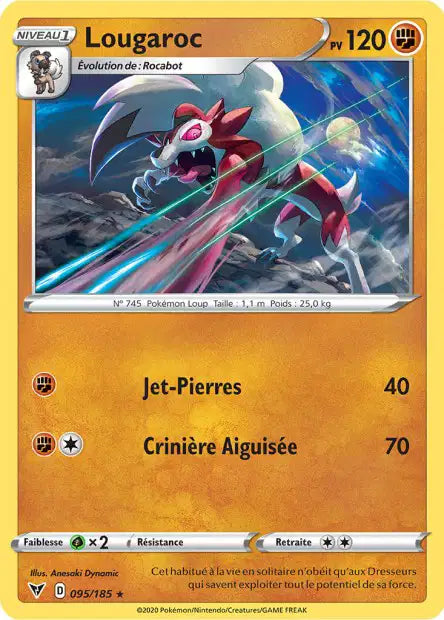 Lougaroc 95/185 – Reverse – Série Voltage Éclatant – Mint