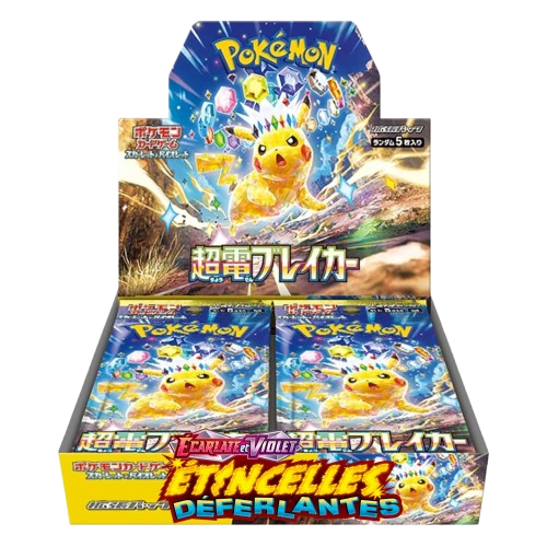 Display Box Pokémon Super Electric Breaker – Booster Box Japonaise Officielle (30 Boosters)