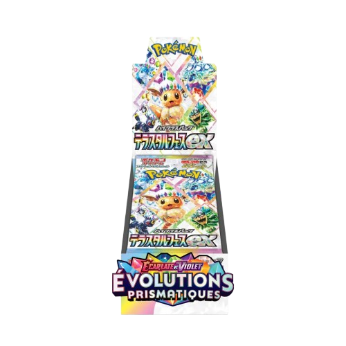 Display Box Pokémon Terastal Festival EX – Booster Box Japonaise Officielle (10 Boosters)