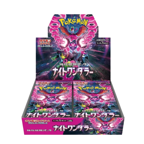 Display Box Pokémon Night Wanderer – Booster Box Japonaise Officielle (30 Boosters)
