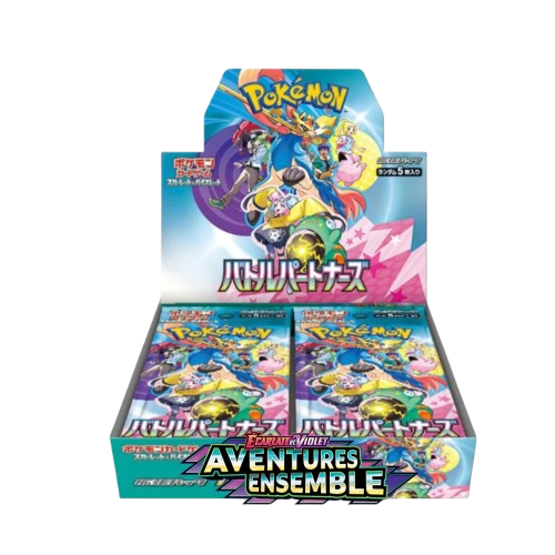 Display Box Pokémon Battle Partners – Booster Box Japonaise Officielle (30 Boosters)